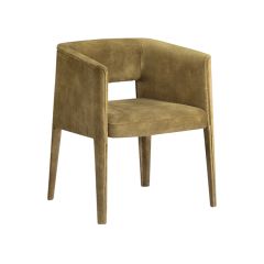 Velvet Upholstered Dining Armchair | SHIPS FREE