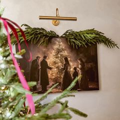 Victorian Christmas Canvas Wall Art