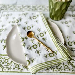 Villa Vaux Petit Green Placemats Set of 4