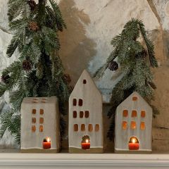 Village House Tealight Holder One of Each