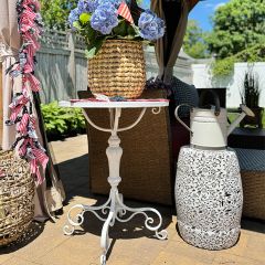 Vine Pattern Ceramic Garden Stool