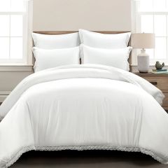 VVintage Charms Lace Trim 5 Piece Comforter Set