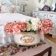 Vintage Chic Hydrangea Stem