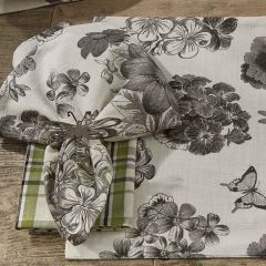 Vintage Elegance Geranium Dinner Napkin