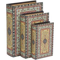 Vintage Floral Keepsake Box Set of 3