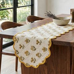 Vintage Florals Quilted Table Runner