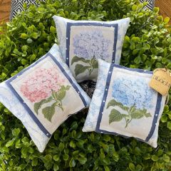 Vintage Hydrangea Flower Print Bowl Filler Set of 3