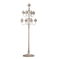 Vintage Inspired Aged Metal Floor Lamp