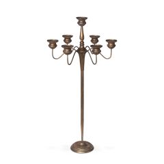 Vintage Inspired Antiqued Candelabra