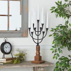 Vintage Inspired Candle Candelabra