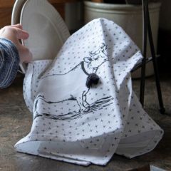 Vintage Inspired Farm Animal Tea Towels Set of 3