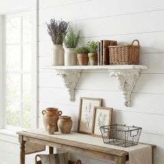 Vintage Inspired Floating Wall Shelf
