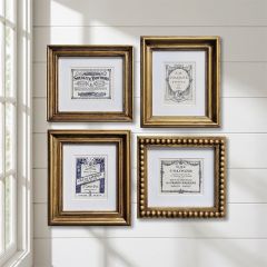 Vintage Inspired French Perfume Prints Set of 4