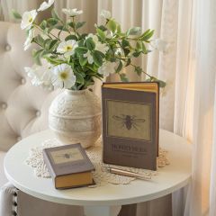 Vintage Inspired Honeybee Keepsake Journal