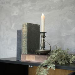 Vintage Inspired Metal Taper Candle Holder