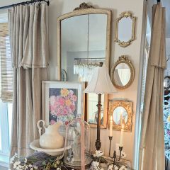 Vintage Inspired Ornate Mirror Collection Set of 3