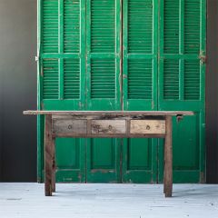Vintage Inspired Wooden Alter Table