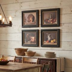 Vintage Kitchen Still Life Framed Print Set of 4