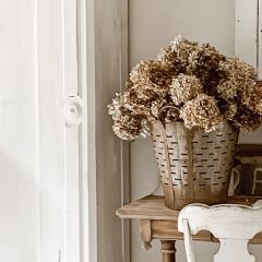 Vintage Metal Basket