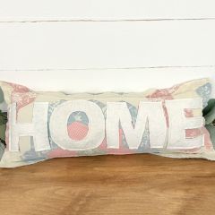 Vintage Quilt HOME Lumbar Pillow