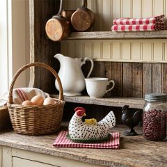 Vintage Reproduction Hen Butter Dish