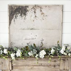 Vintage Style Swan Wall Art