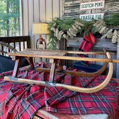 Vintage Wooden Sled