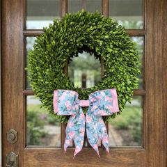 Watercolor Roses Bow