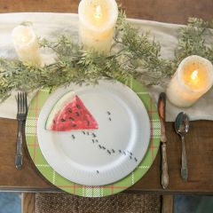 Watermelon with Ants Dinner Plate