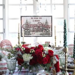 We Wish You a Merry Christmas Canvas Wall Art
