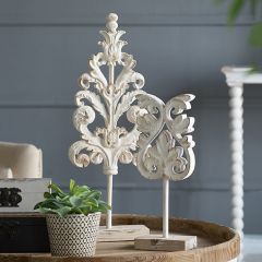 Weathered Architectural Table Accent