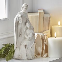 Weathered Creche Statue
