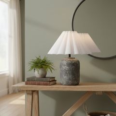 Weathered Elegance Table Lamp