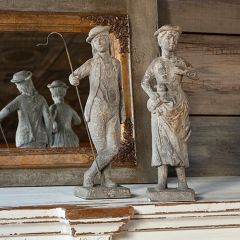 Weathered French Shepherd Couple