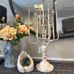 Weathered Iron 13 Taper Candelabra