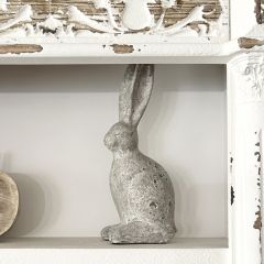 Weathered Rabbit Statue