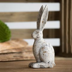 Weathered Rabbit Statue