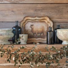 Weathered Sheep Serving Tray