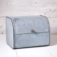 Weathered Zinc Breadbox