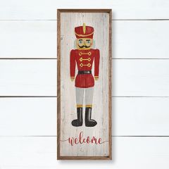 Welcome Nutcracker Wall Art