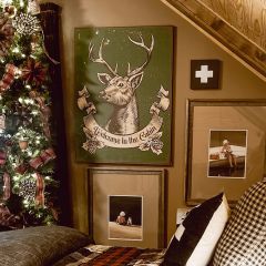 Welcome To The Cabin Canvas Wall Art