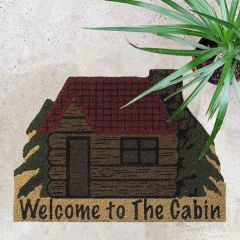 Welcome To The Cabin Door Mat
