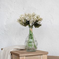 White Golden Rod Floral Bundle Set of 4