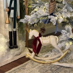 Gold Accent Rocking Horse