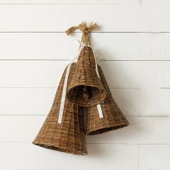 Wicker Bells Holiday Door Hanger