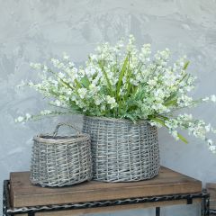 Wild Flower and Grass Bush Set of 4