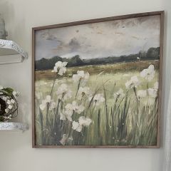 Wild White Irises By Gina Kelly Wall Art