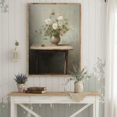 Wildflower Bouquet Printed Canvas Wall Art