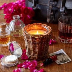 Willow Wrapped Glass Jar Candle Collection Jolene