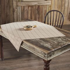 Window Pane Plaid Tablecloth